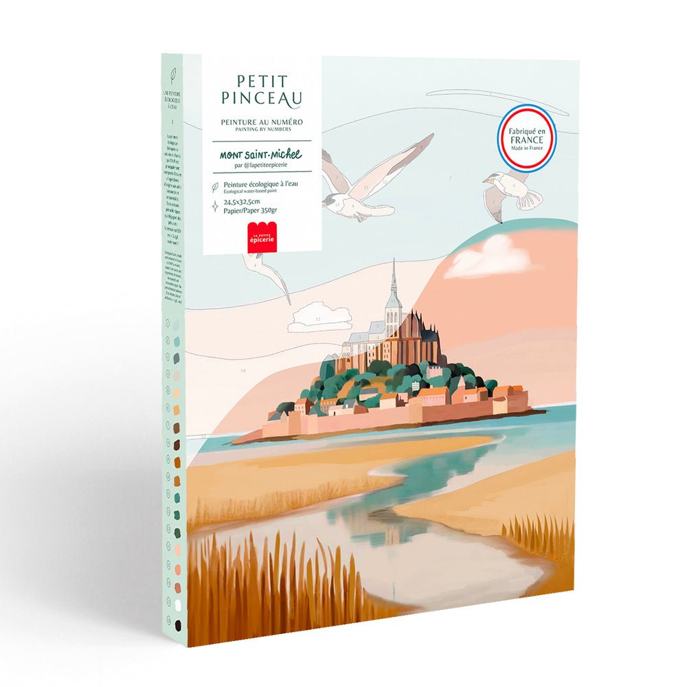 Mont Saint-Michel Paint by Numbers Kit