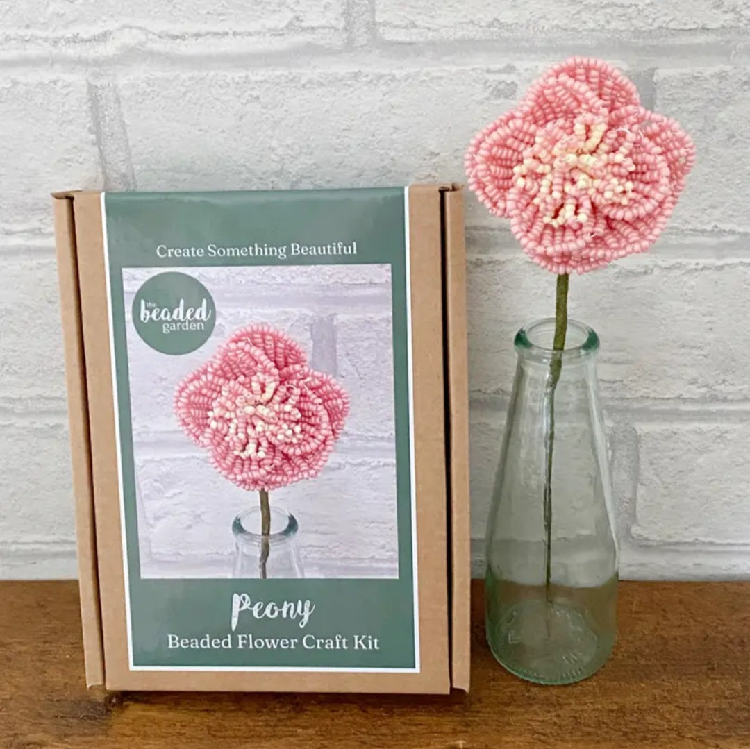 Peony Beaded Flower Kit