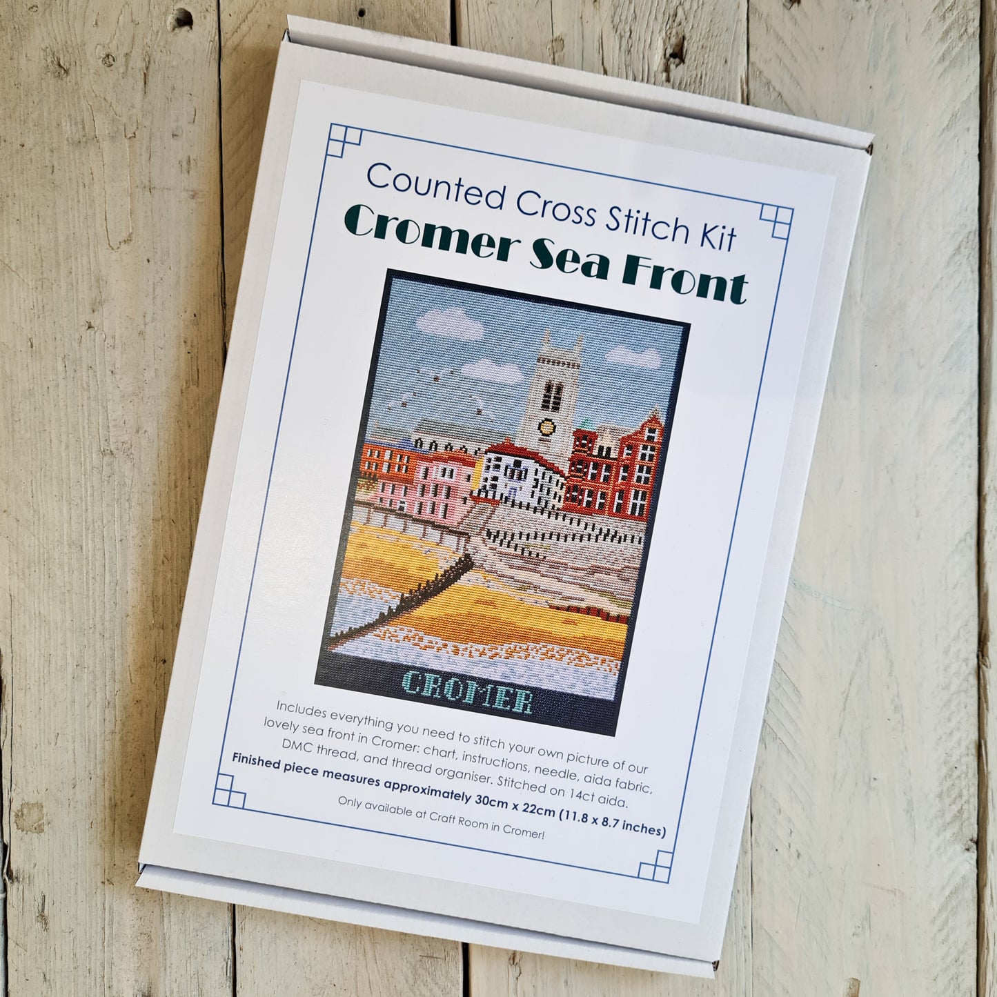 Cromer Sea Front Counted Cross Stitch Kit
