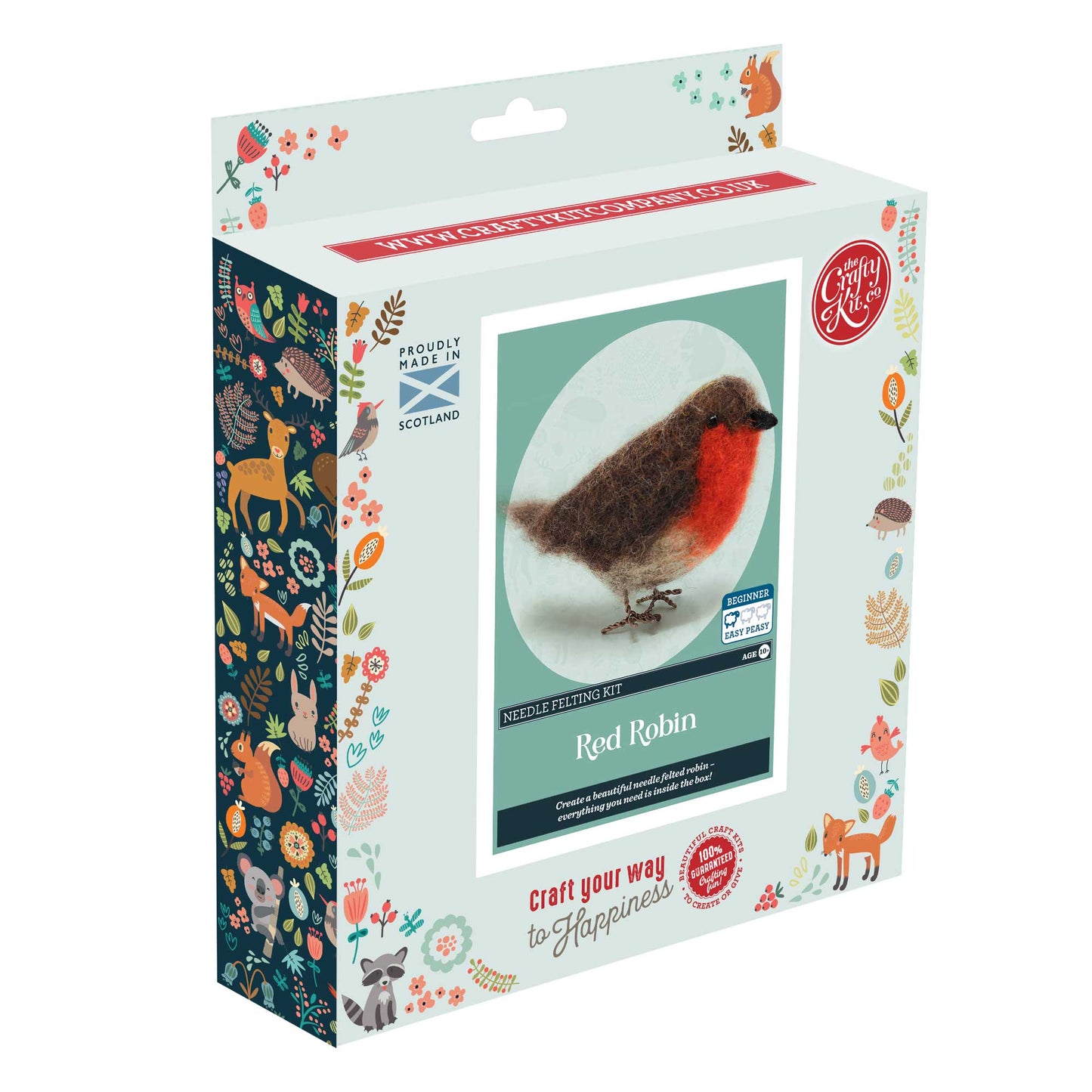 Robin Needle Felting Kit
