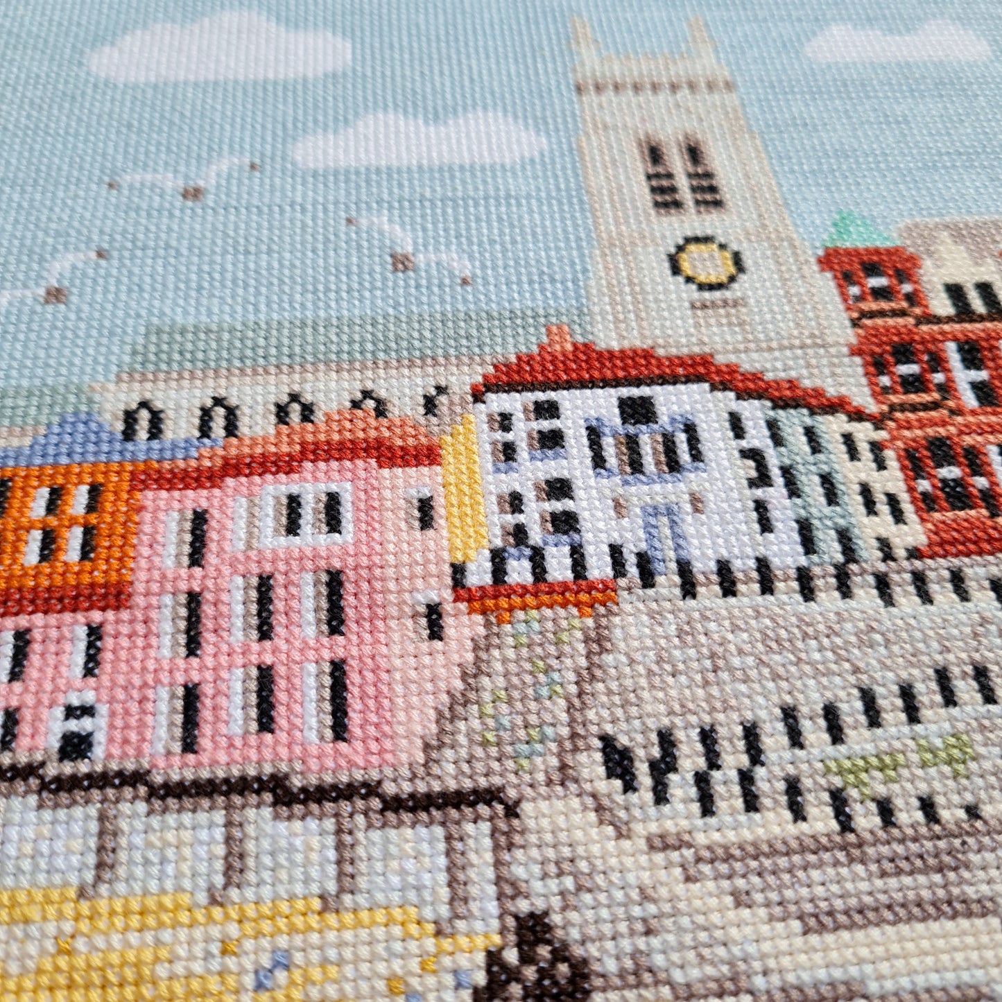 Cromer Sea Front Counted Cross Stitch Kit