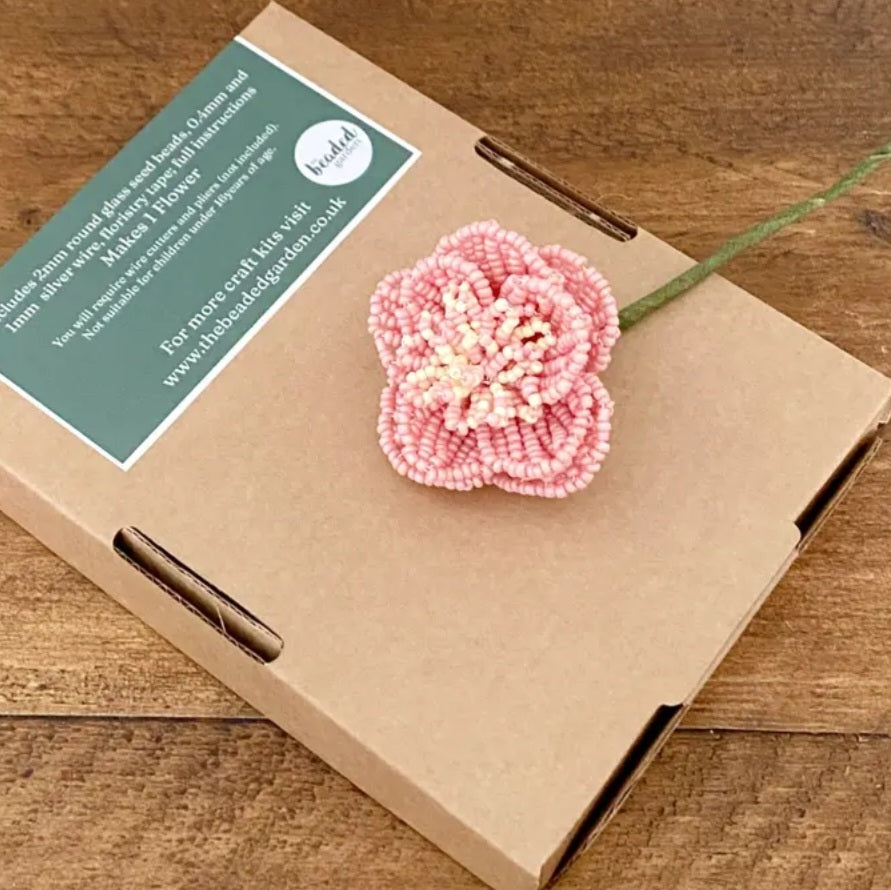 Peony Beaded Flower Kit