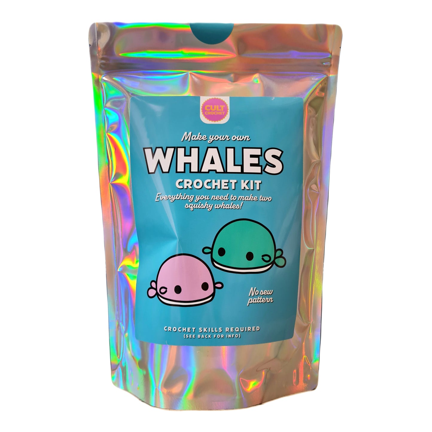 Pair of Whales Crochet Kit