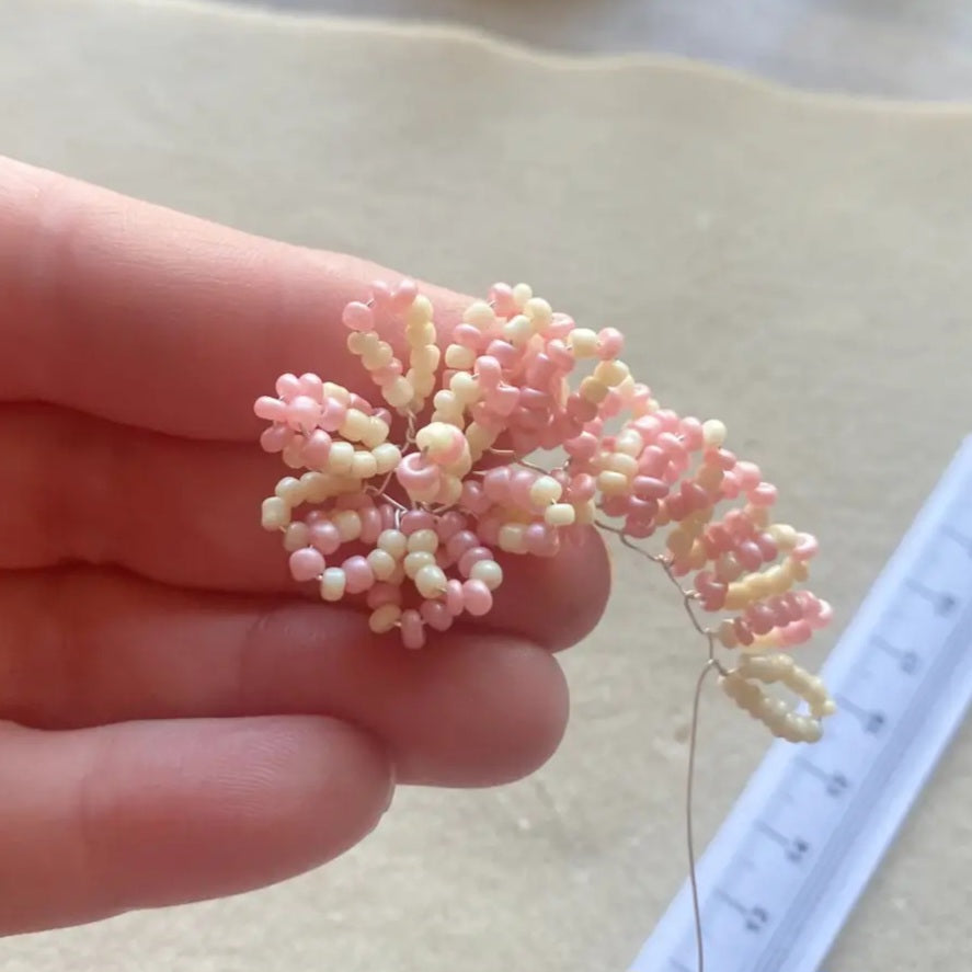 Peony Beaded Flower Kit