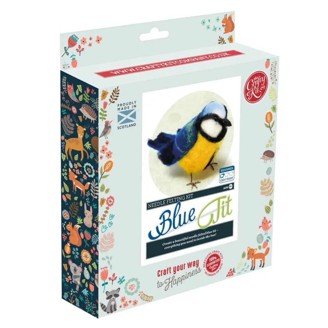 Blue Tit Needle Felting Kit