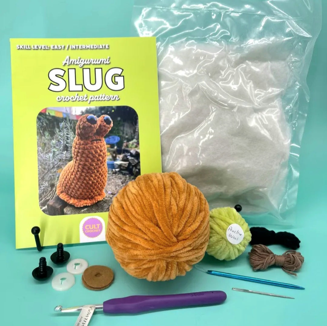 Slug Crochet Kit