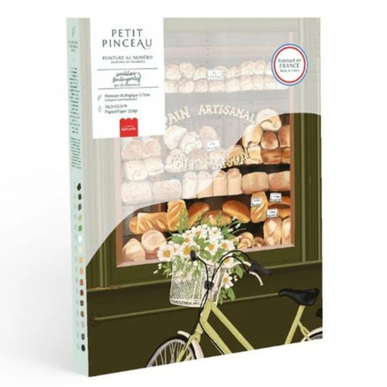 Parisian Bakery Paint by Numbers Kit