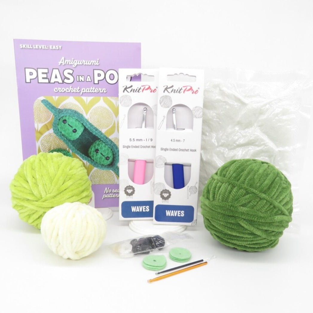 Peas in a Pod Crochet Kit
