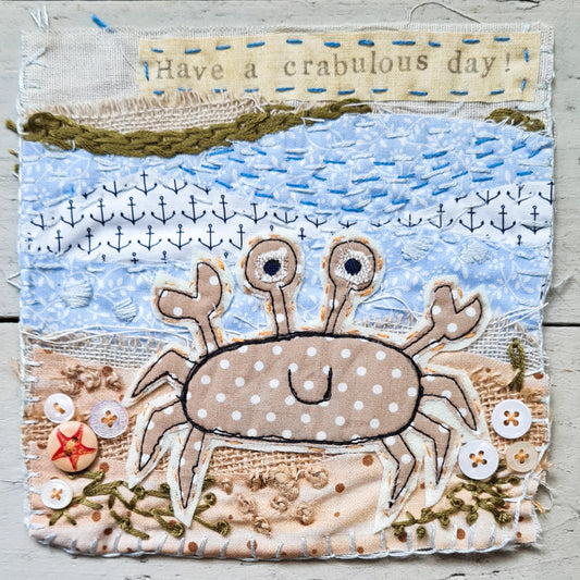 Crab Slow Stitch Kit