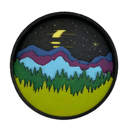 Moonlight Peaks Shadow Box Kit