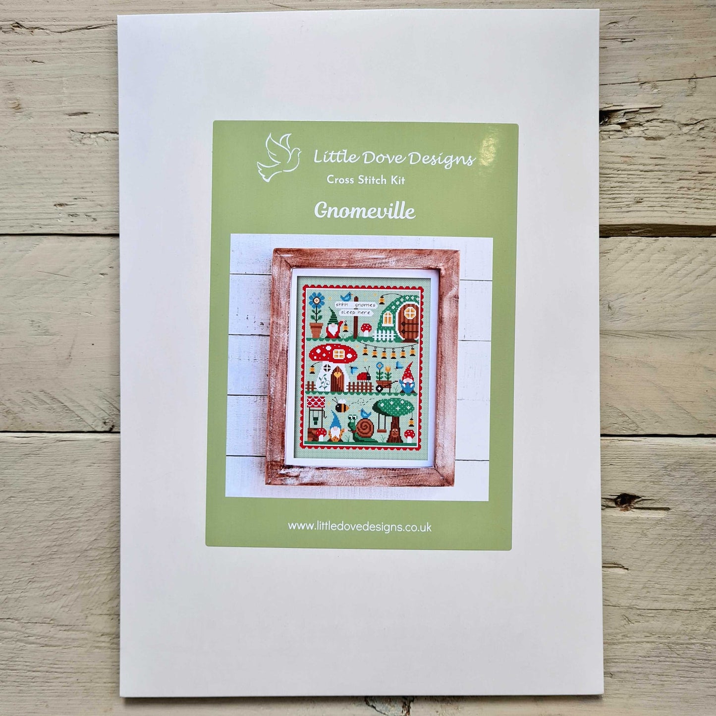 Gnomeville Cross Stitch Kit