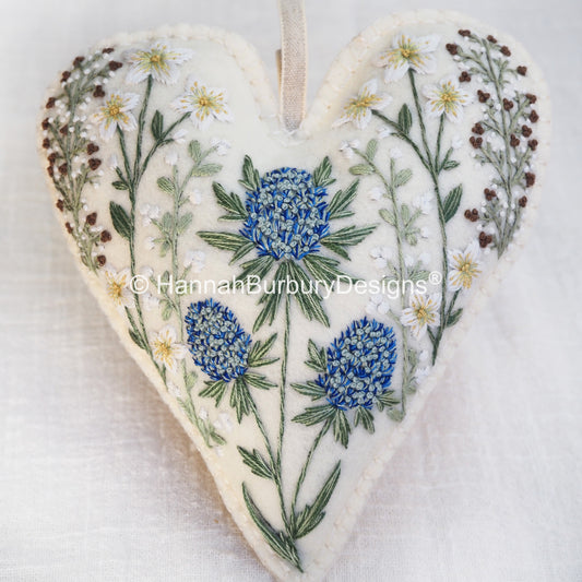 Isla Heart Embroidery Kit