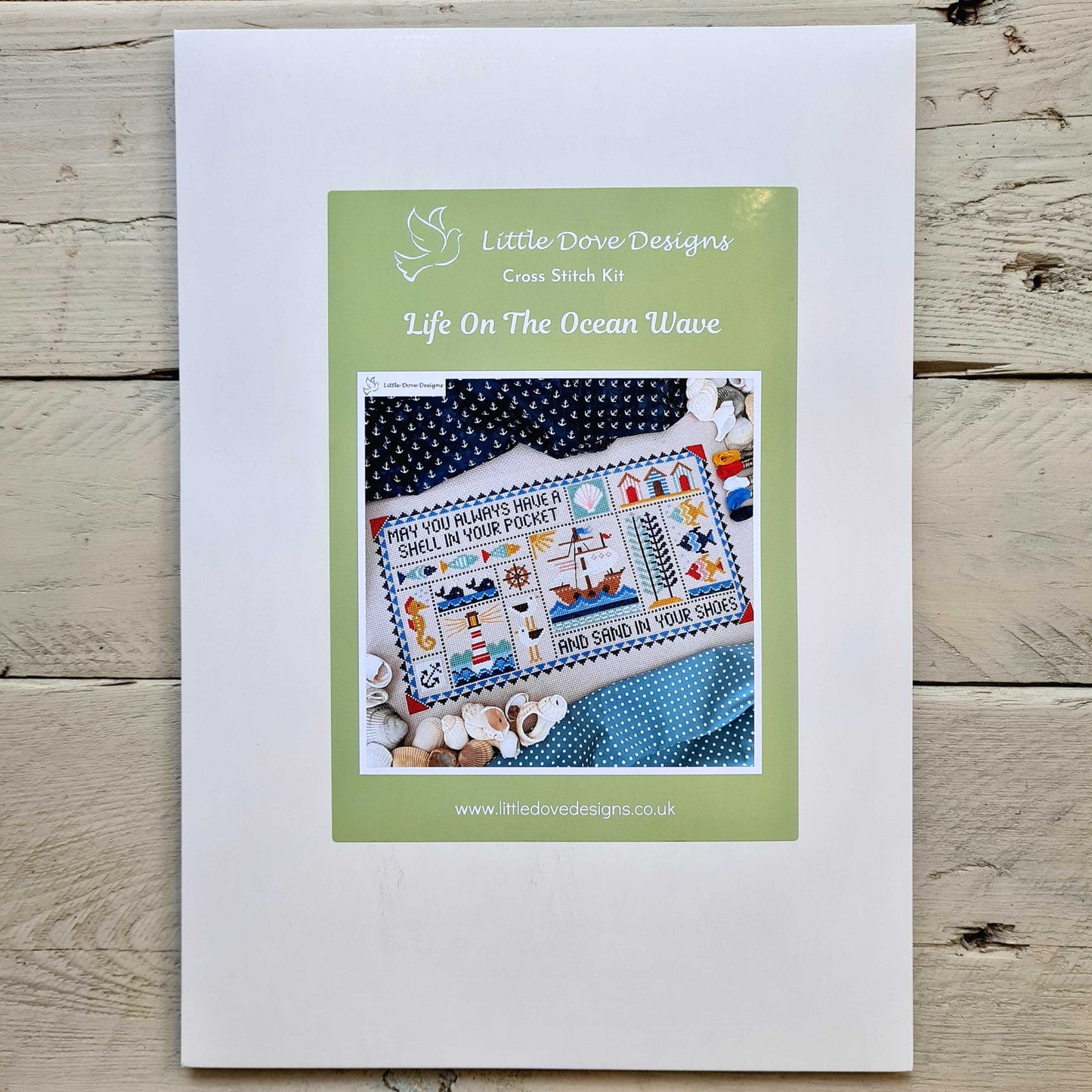 Life on the Ocean Wave Cross Stitch Kit