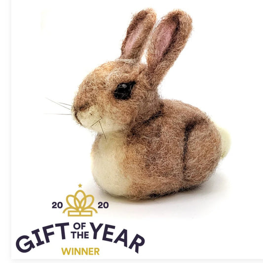Baby Bunny Needle Felting Kit