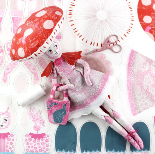 Patience Mushroom Girl Doll Kit
