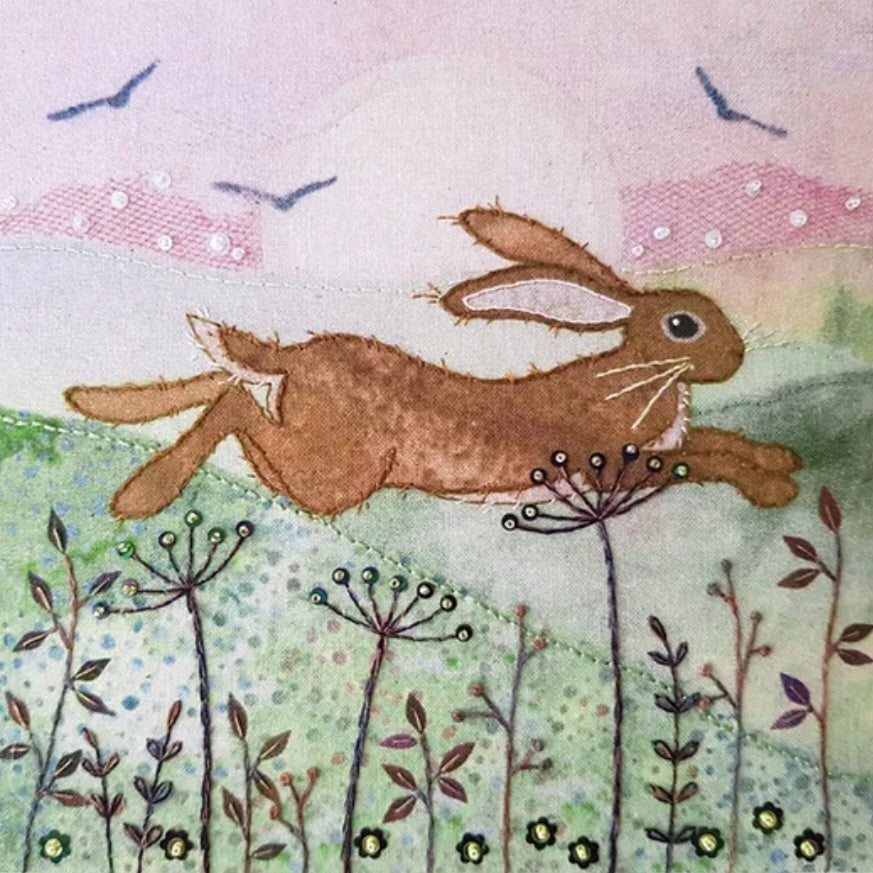 Hare Meadow Embroidery Kit