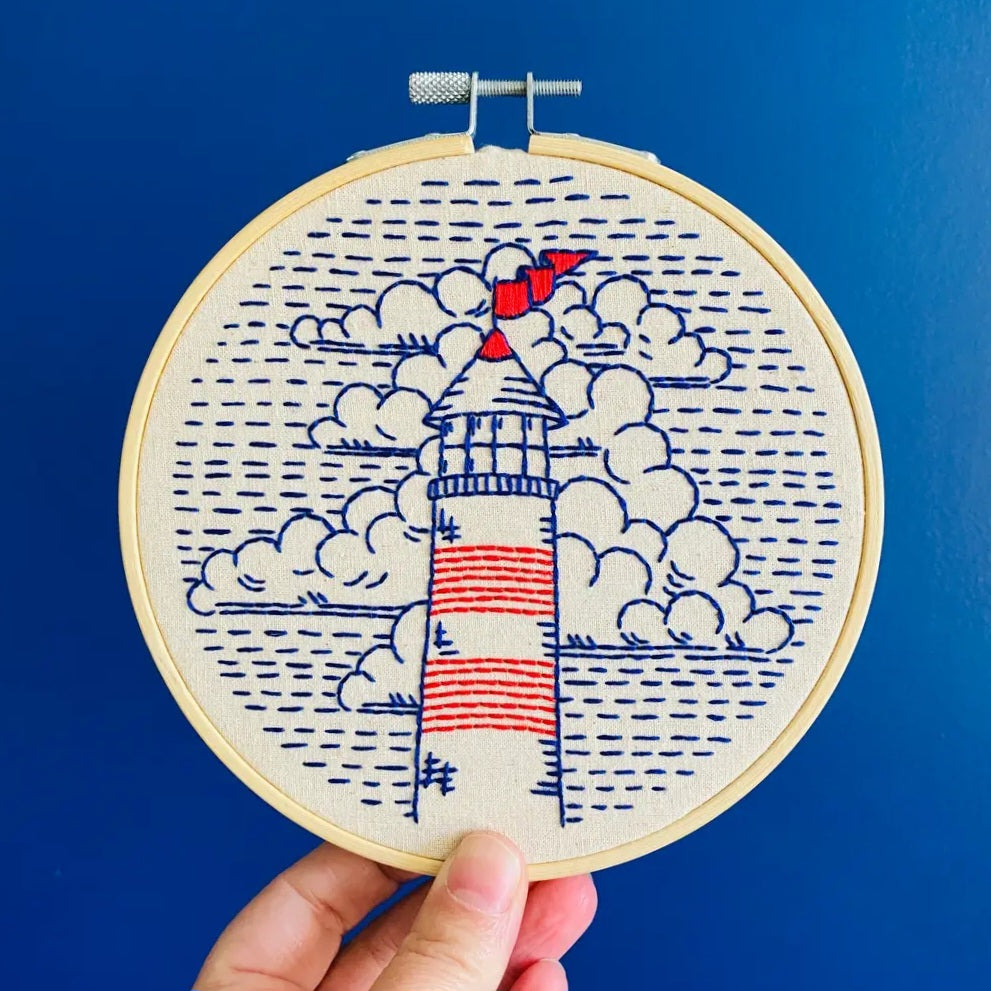 Lighthouse Embroidery Kit