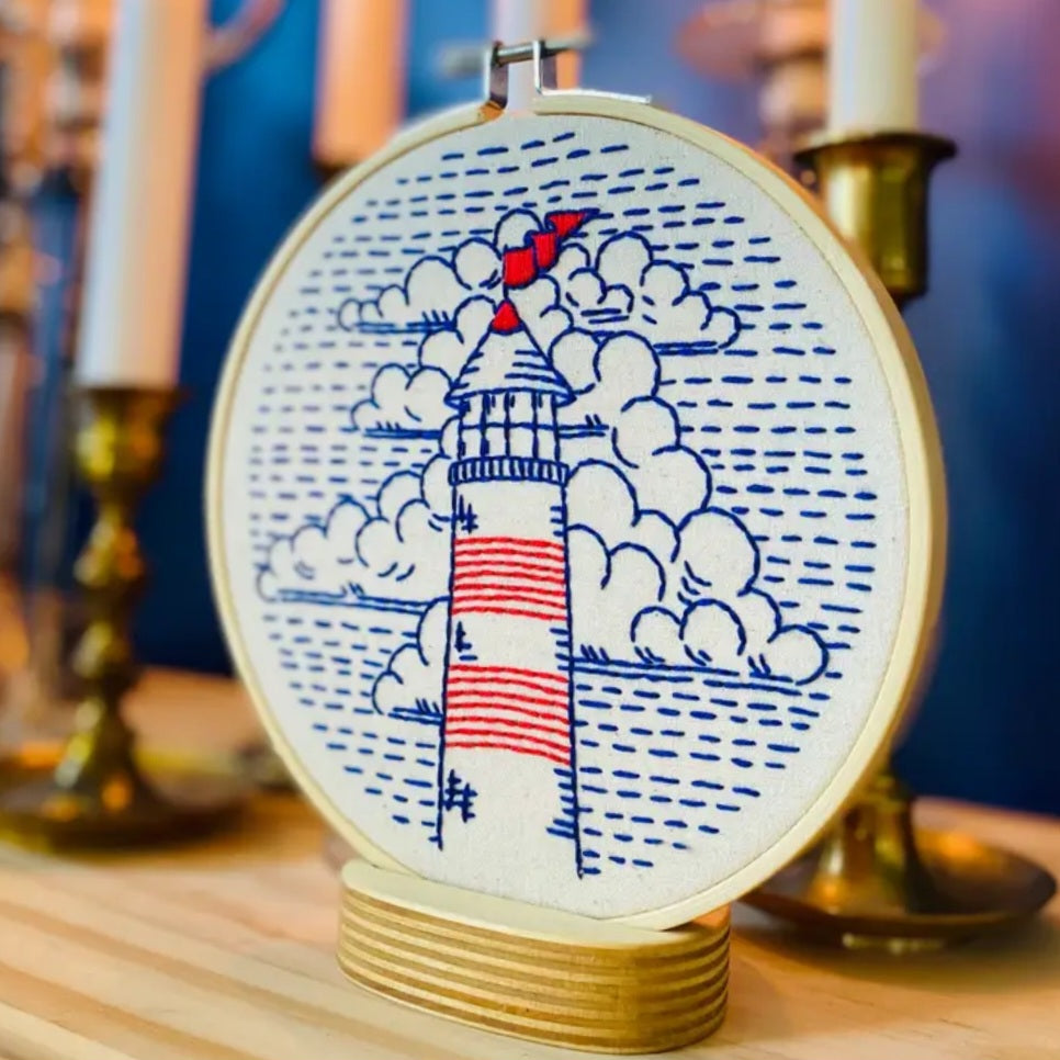 Lighthouse Embroidery Kit