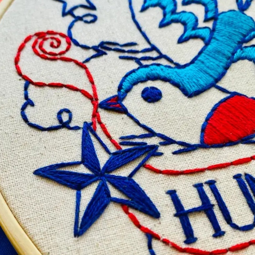 Hunkydory Embroidery Kit