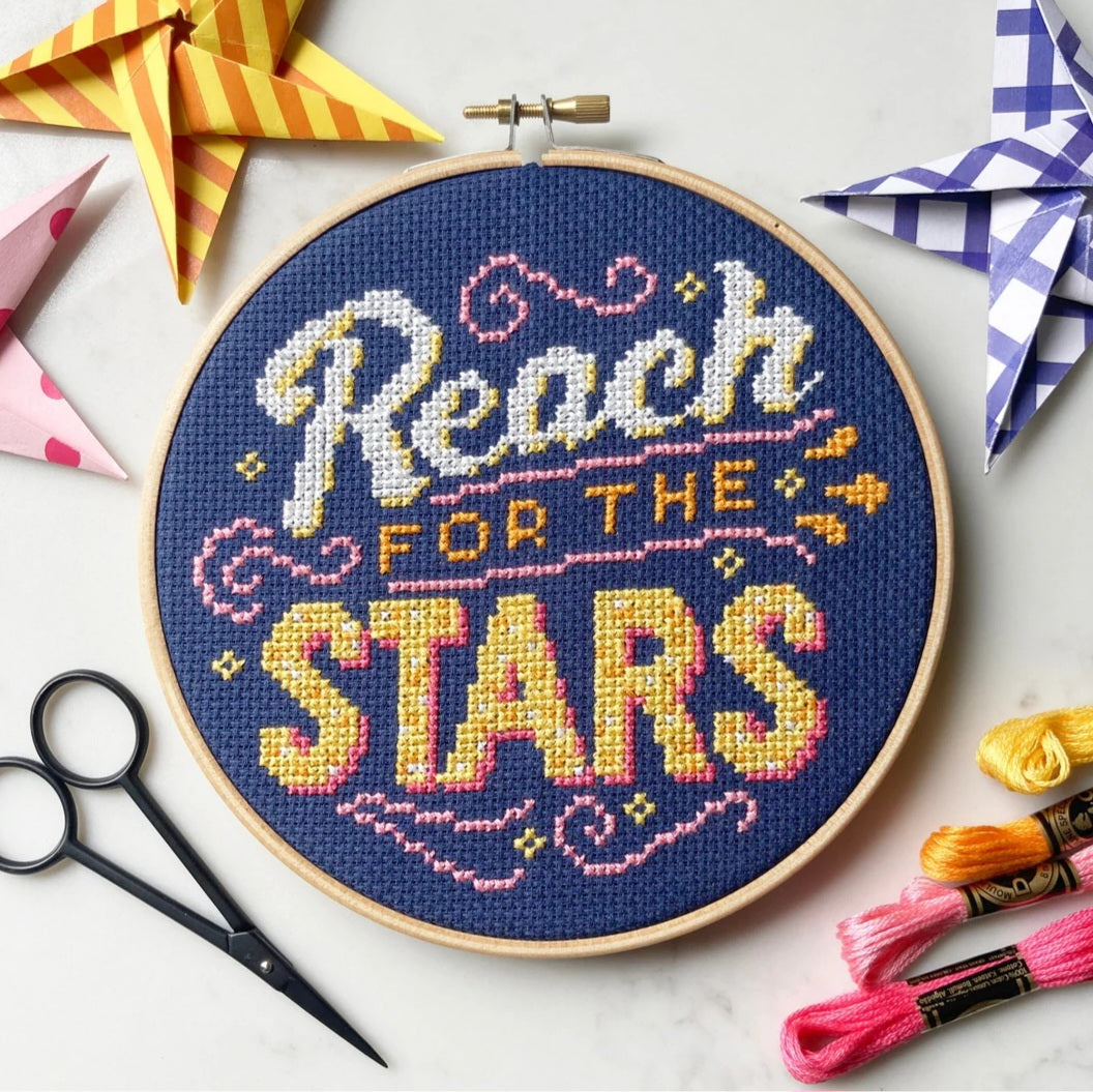 Reach For The Stars Cross Stitch Kit