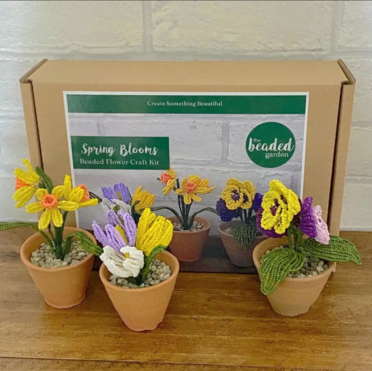 Spring Blooms Beaded Flower Kit
