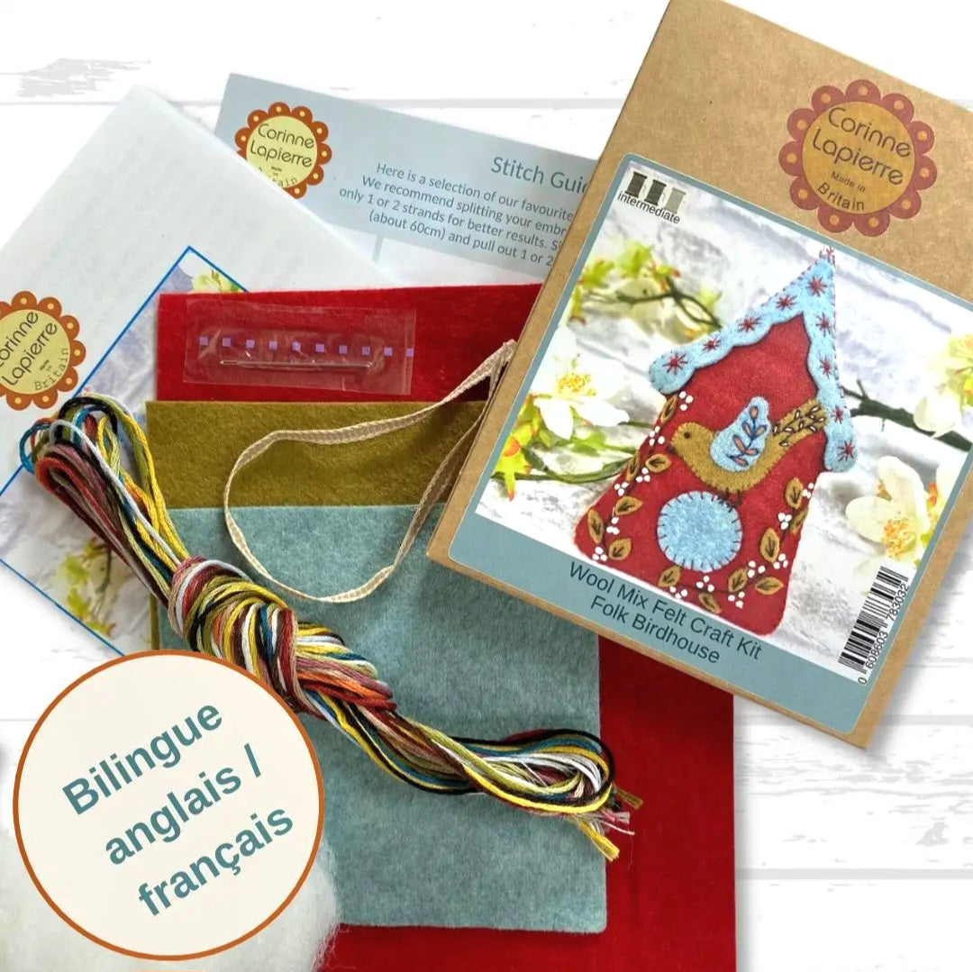 Folk Birdhouse Mini Kit