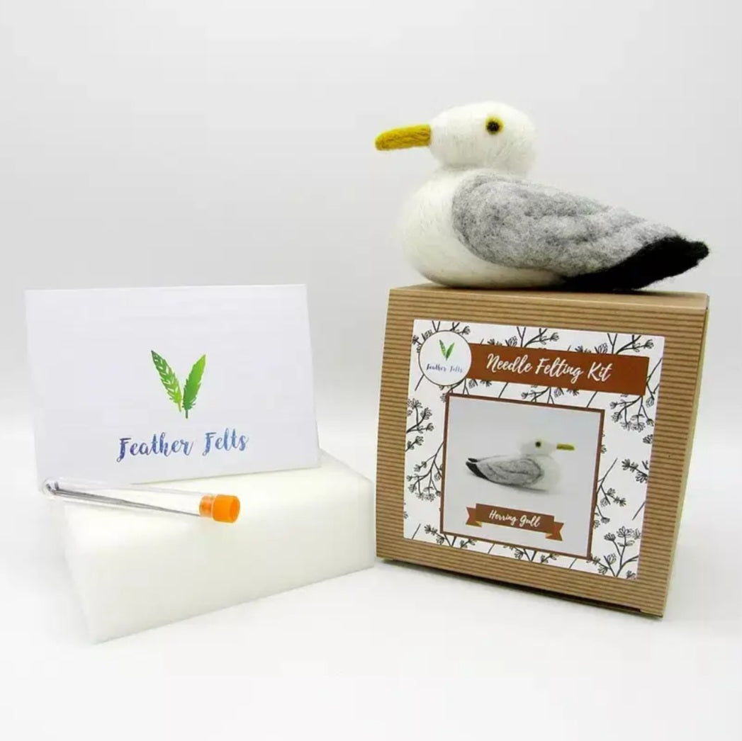 Herring Gull Needle Felting Kit
