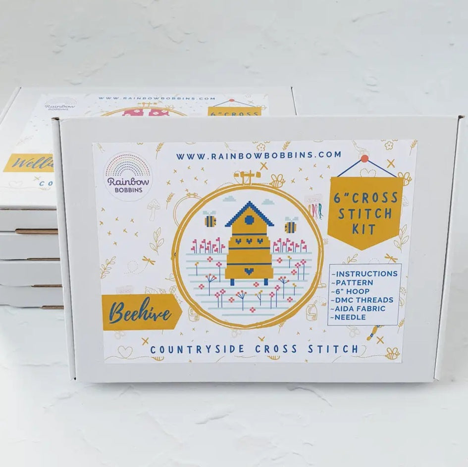 Beehive Cross Stitch Kit