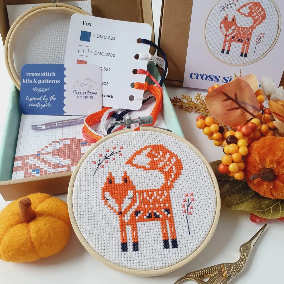 Fox Cross Stitch Kit