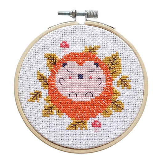 Hedgehog Cross Stitch Kit