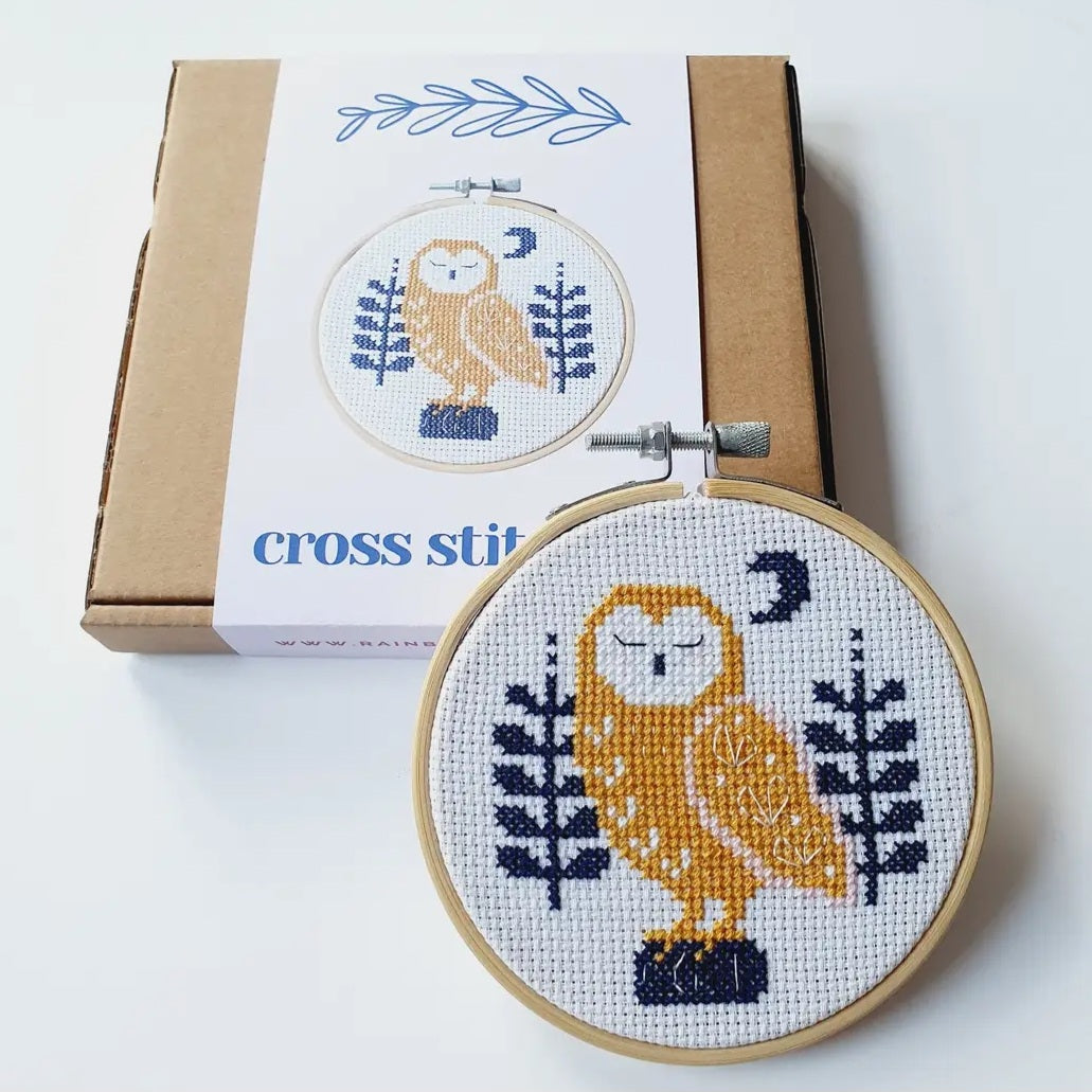 Owl Cross Stitch Kit