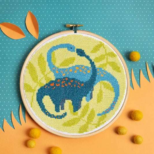 Diplodocus Cross Stitch Kit