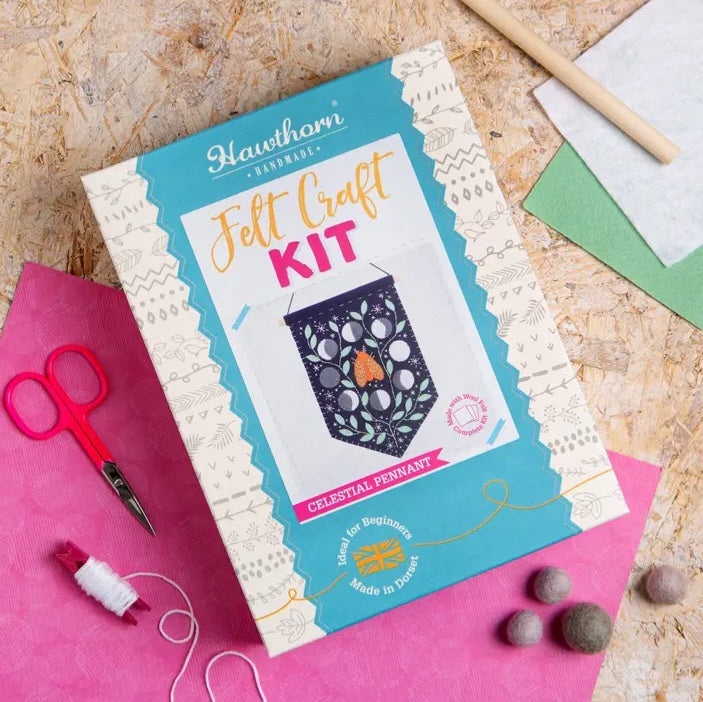 Celestial Pennant Felt Kit