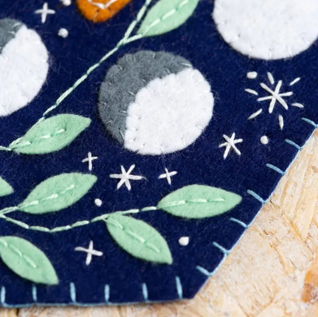 Celestial Pennant Felt Kit