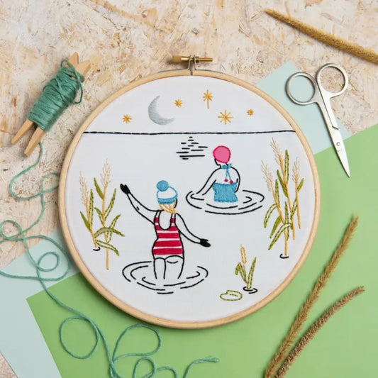 Swim Embroidery Kit