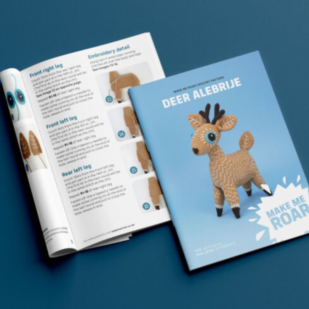Deer Alebrije Crochet Yarn Pack