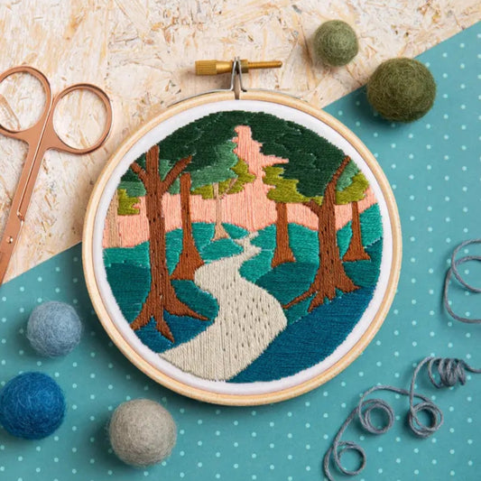 Forest Walk Mini Embroidery Kit