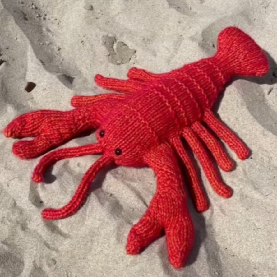 Lobster Knitting Kit