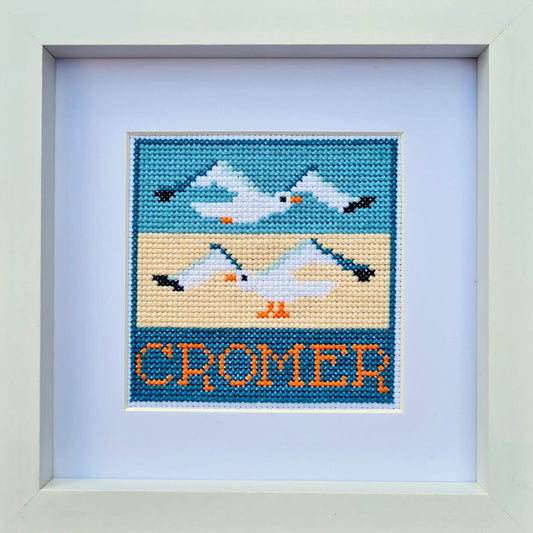 Cromer Seagulls Mini Counted Cross Stitch Kit