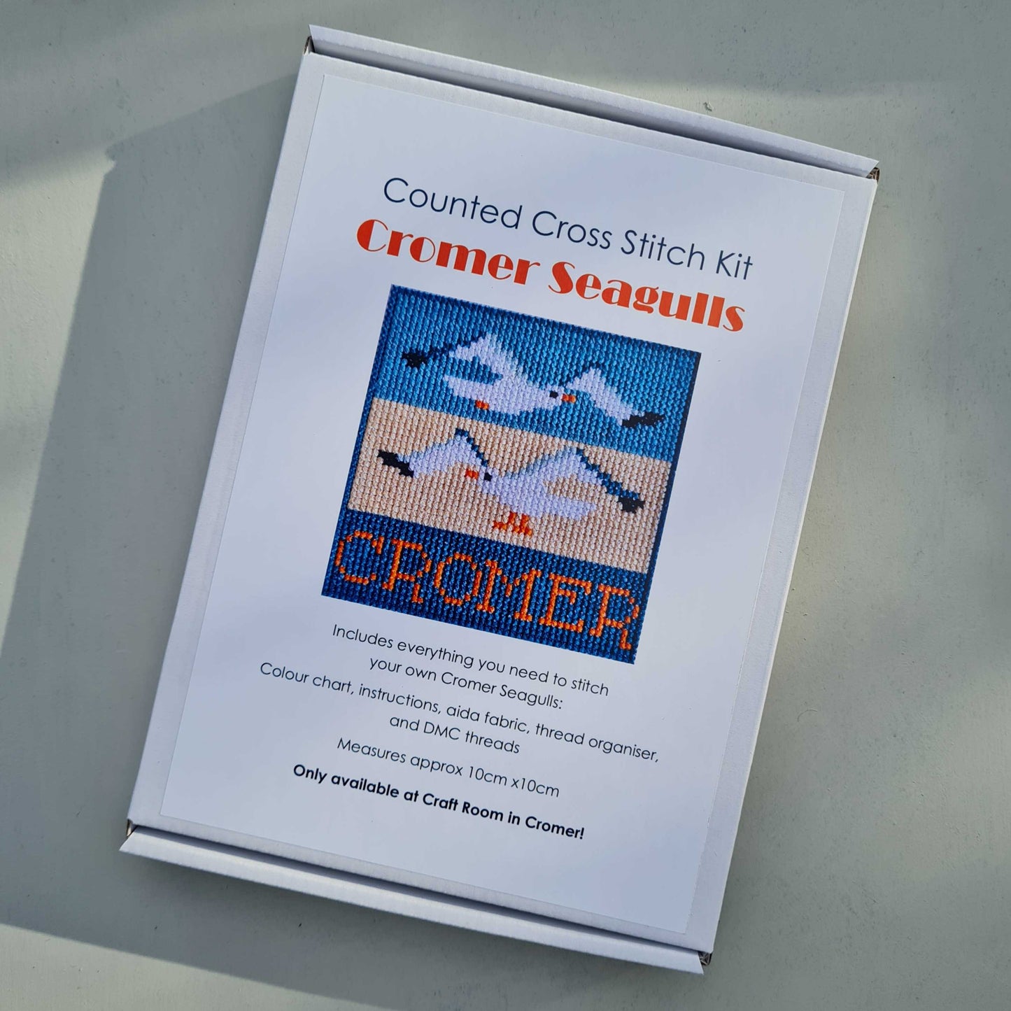 Cromer Seagulls Mini Counted Cross Stitch Kit