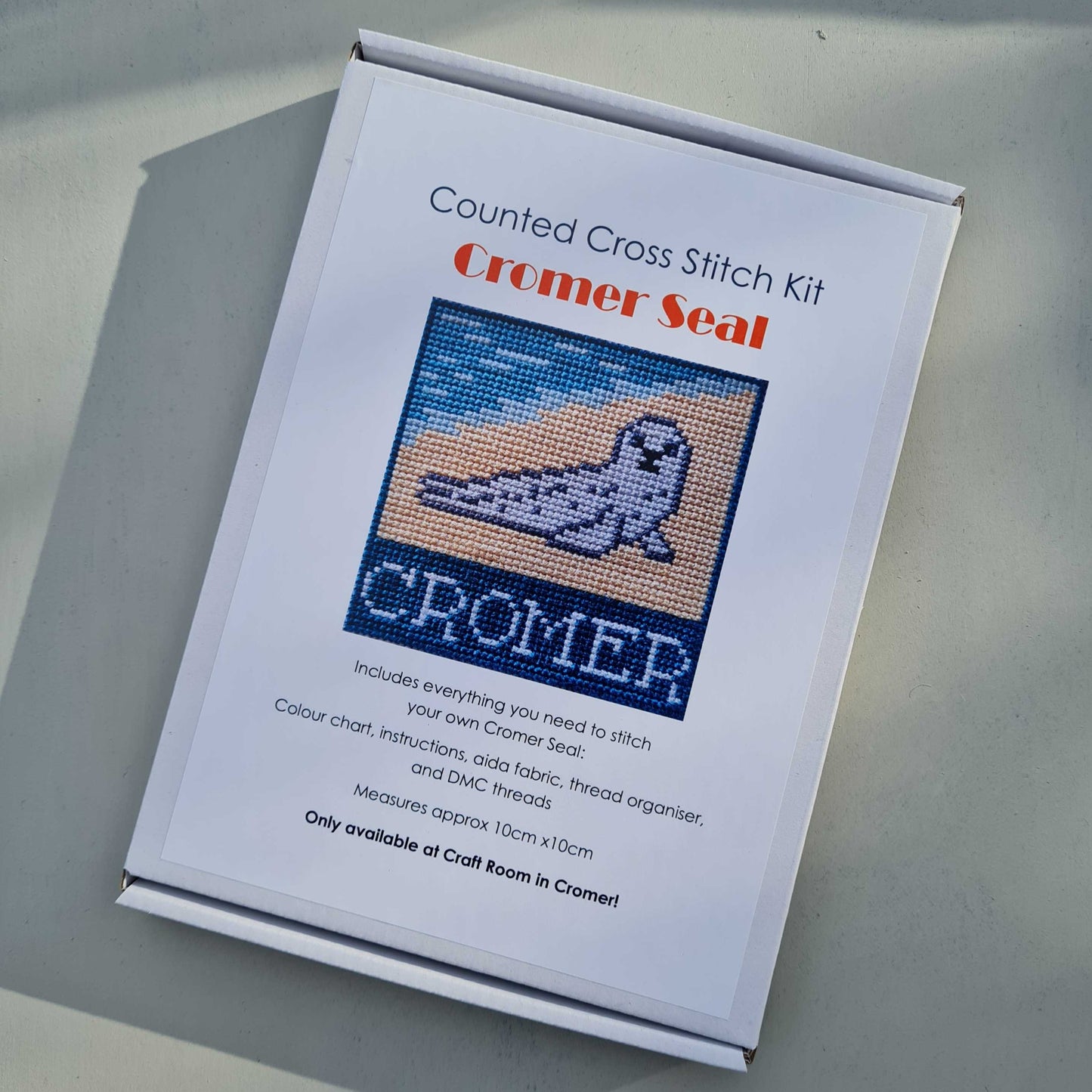 Cromer Seal Mini Counted Cross Stitch Kit