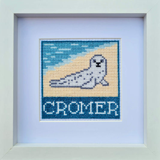 Cromer Seal Mini Counted Cross Stitch Kit