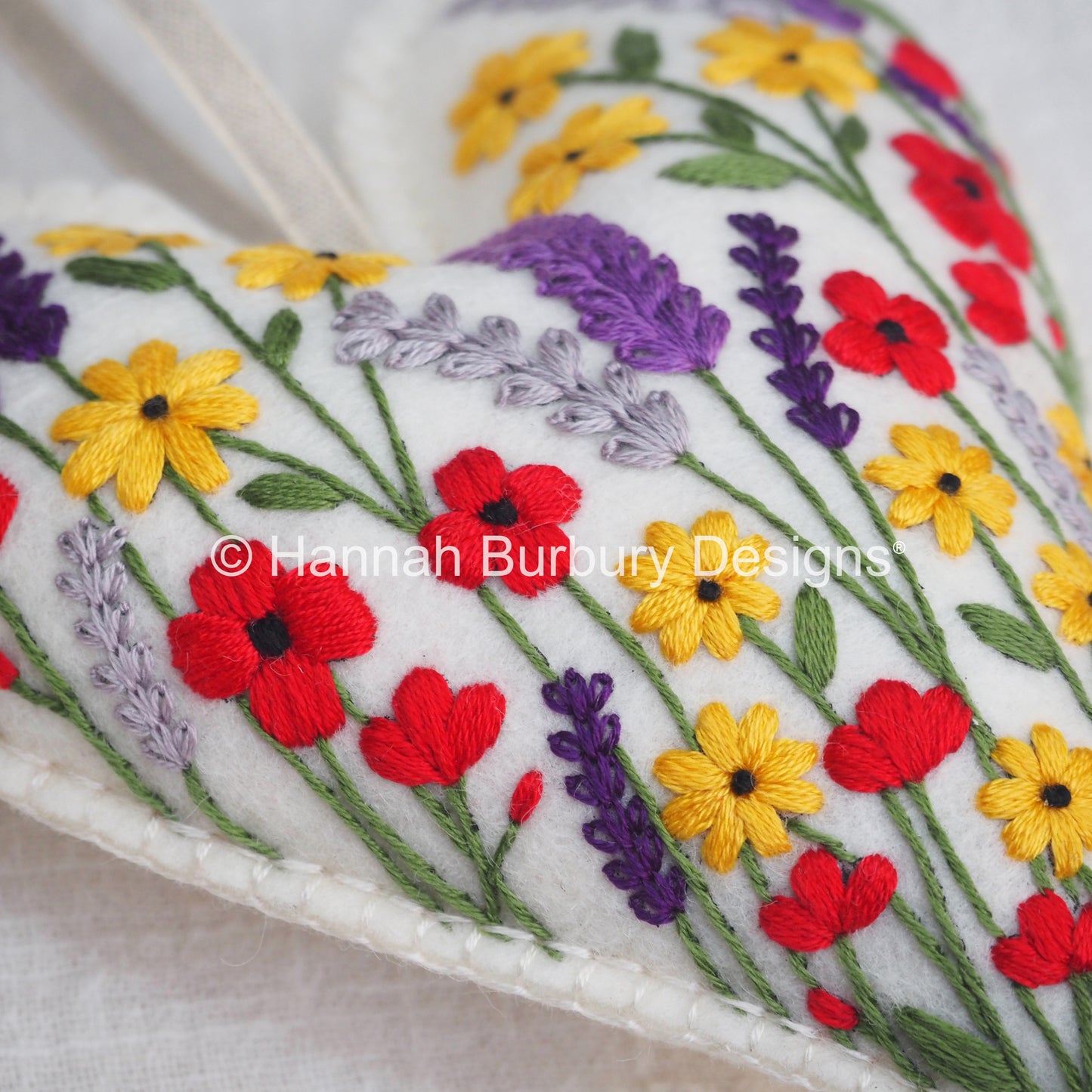 Wilma Heart Embroidery Kit