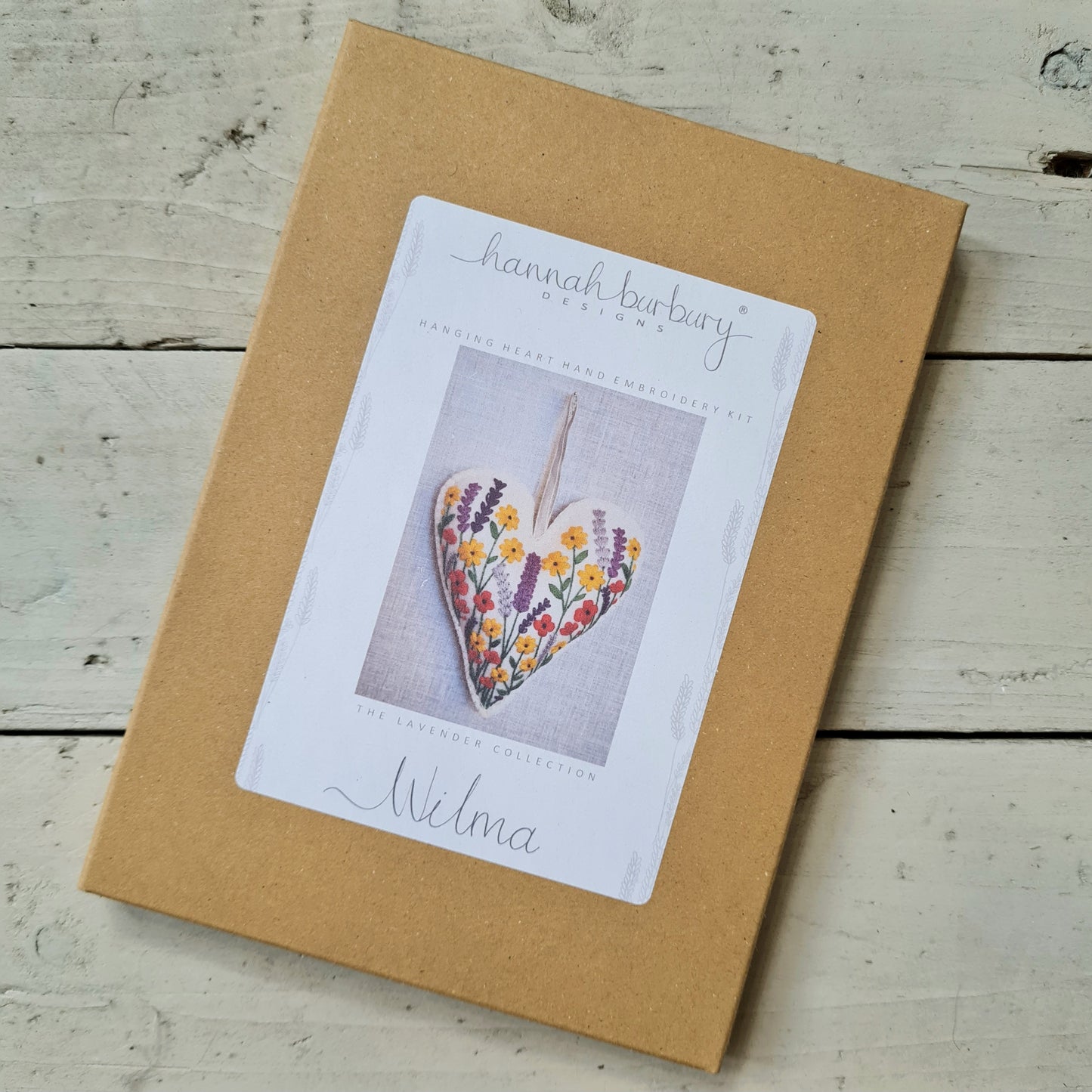 Wilma Heart Embroidery Kit