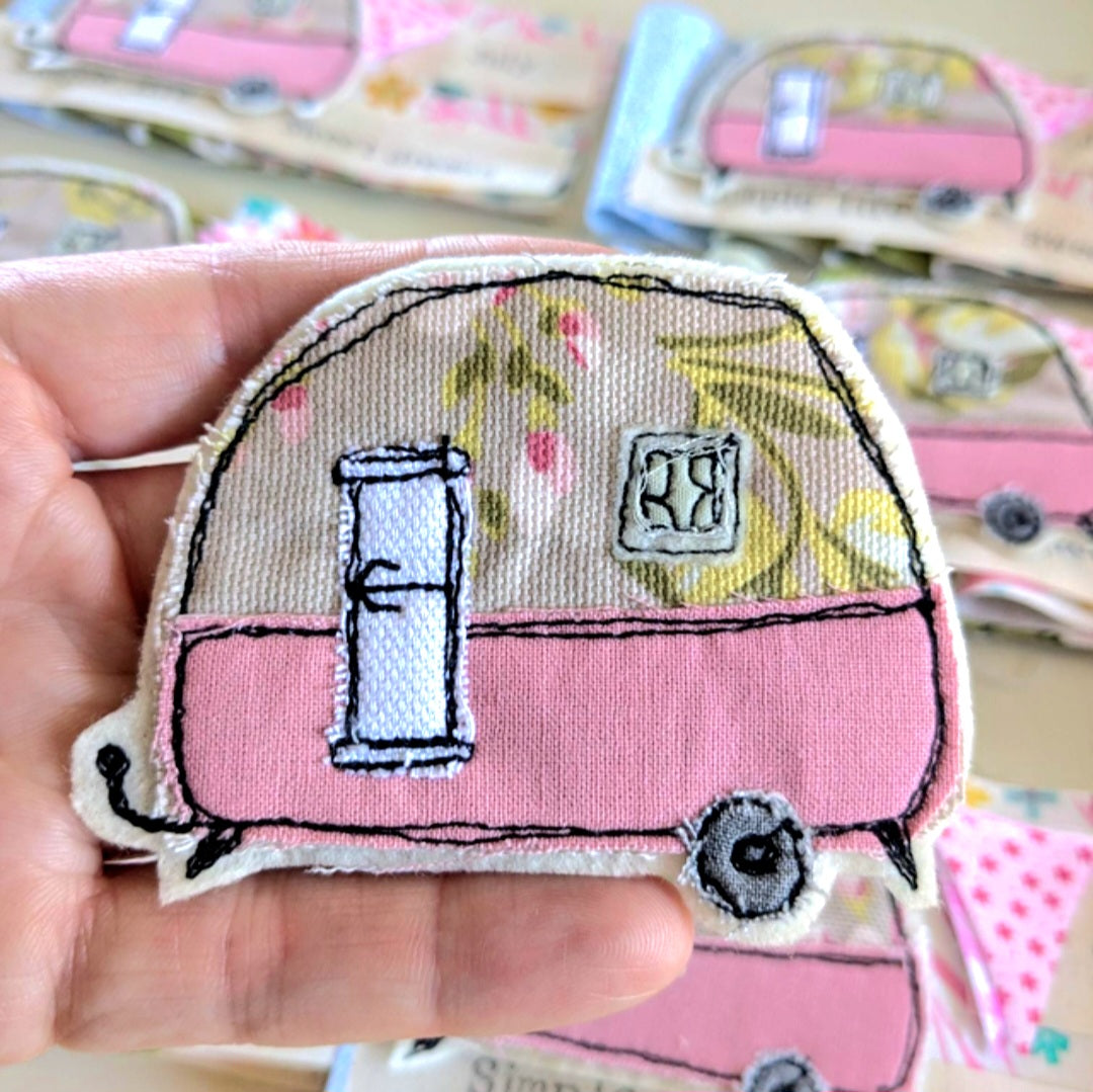 Vintage Caravan Slow Stitch  Kit