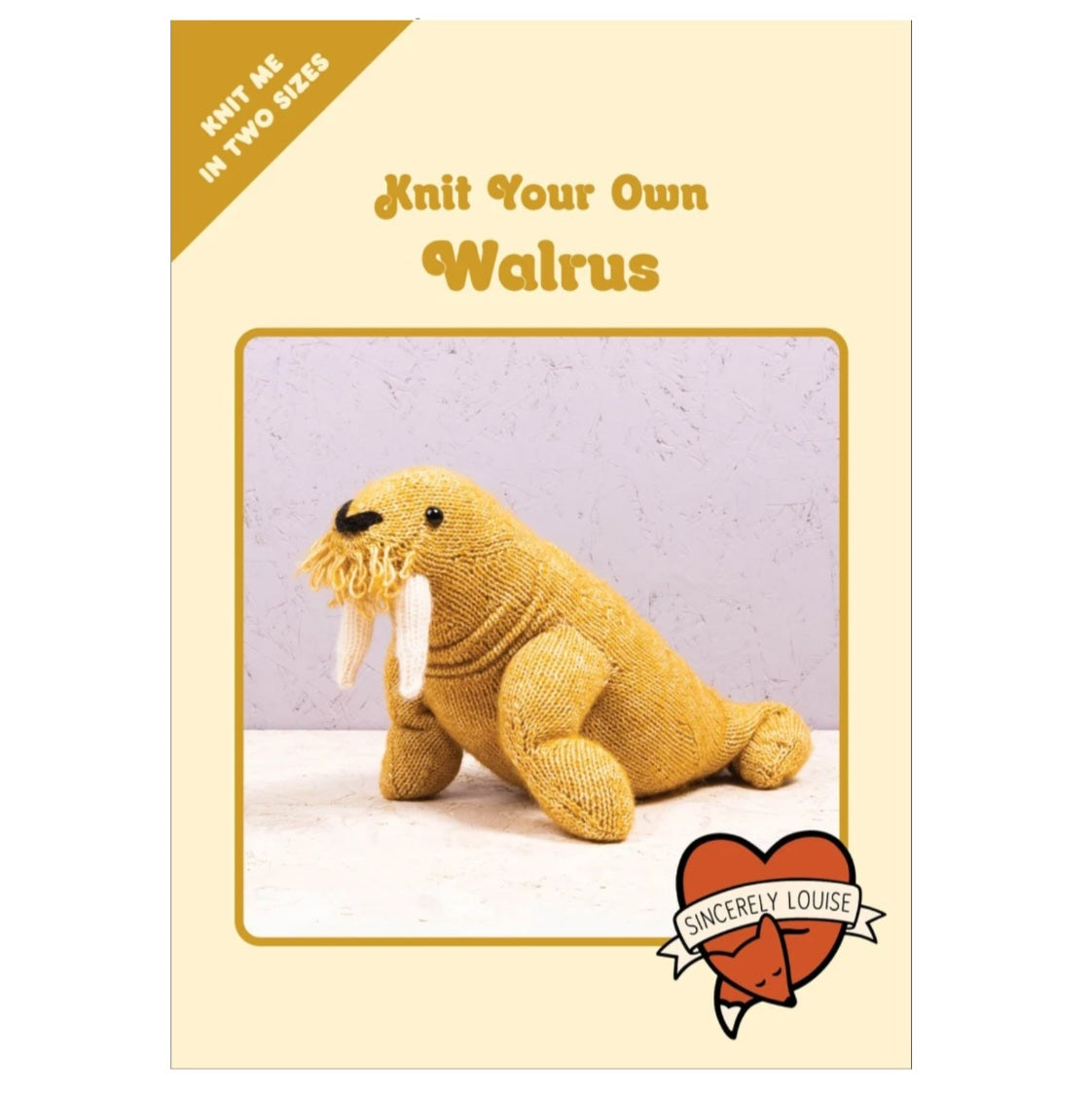 Walrus Knitting Kit