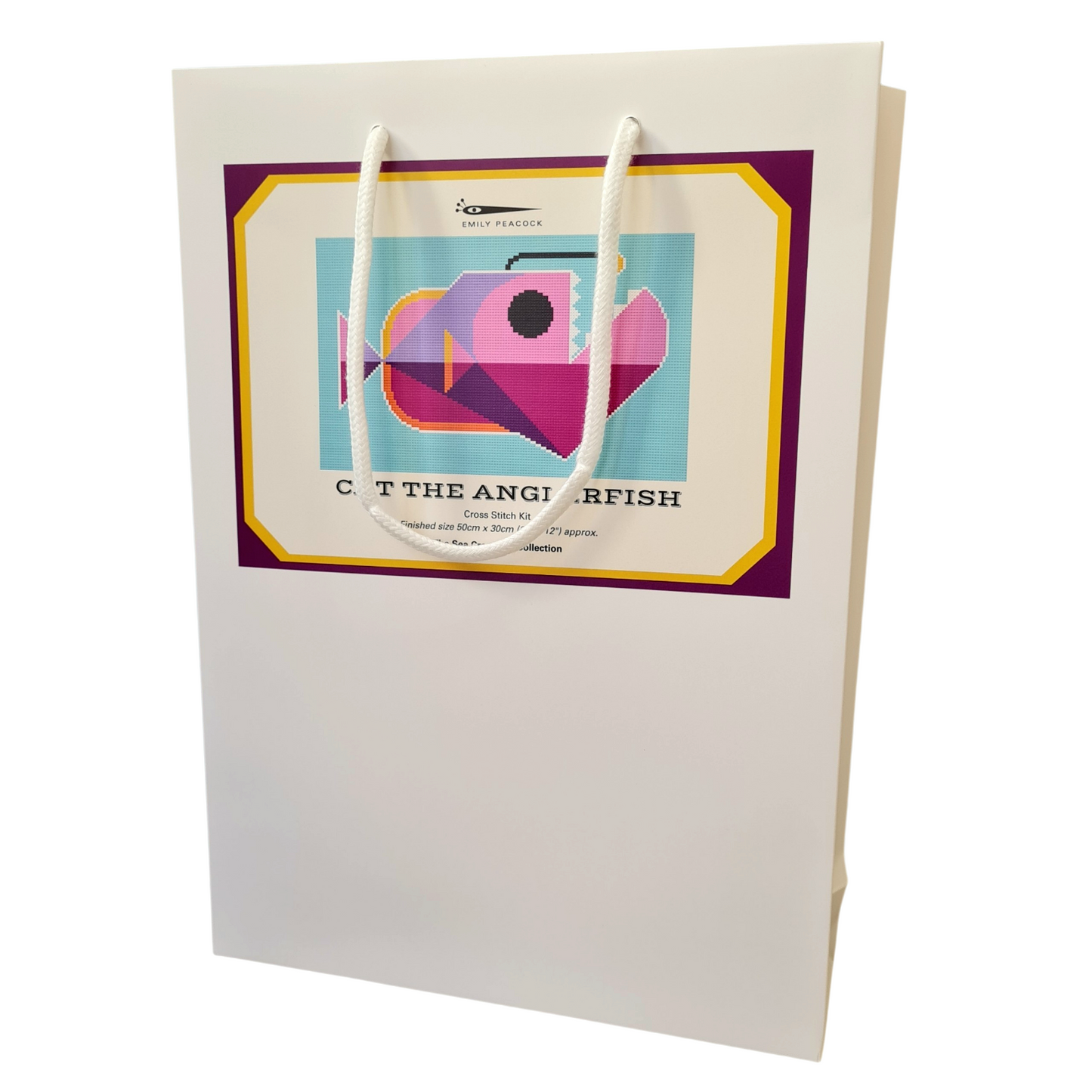 Cat the Anglerfish Counted Cross Stitch Kit