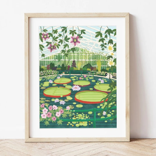 Waterlily Glasshouse Paint by Numbers Kit