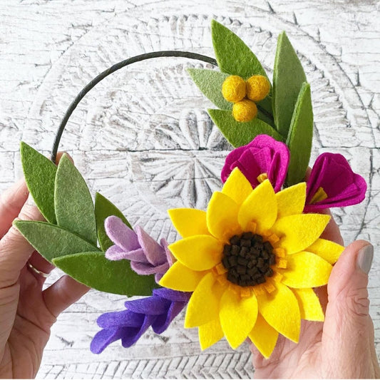 Sunshine Mini Wreath Craft Kit