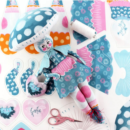 Gertie the Mushroom Girl Doll Kit